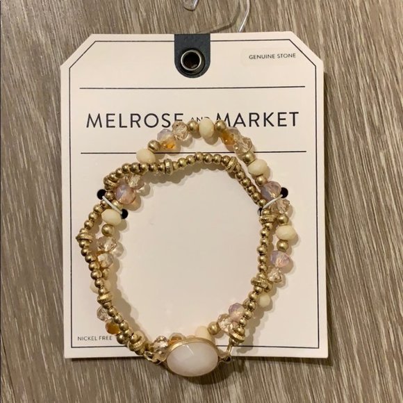 Melrose & Market Beaded stretch bracelet set - Picture 3 of 6